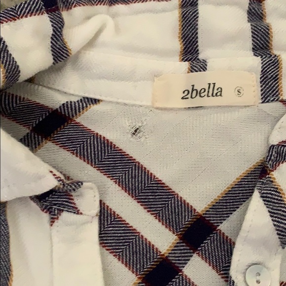 Black and white flannel - Picture 2 of 2